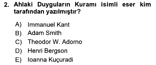 İş Ortamında Protokol Ve Davranış Kuralları 2020-2021 Yaz Okulu Sınavı - 2. soru
