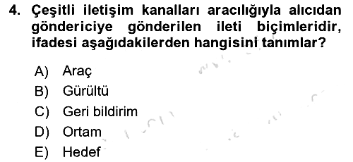 Bireyler Arası İletişim 2021-2022 Ara Sınav - 4. soru