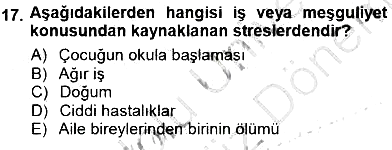 Bireyler Arası İletişim 2012-2013 Dönem Sonu Sınavı - 17. soru