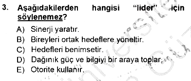 Çağrı Merkezinde Hizmet 2012-2013 Ara Sınav - 3. soru