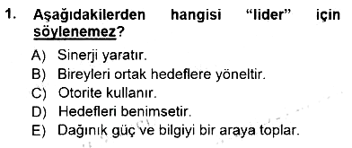 Çağrı Merkezinde Hizmet 2014-2015 Ara Sınav - 1. soru