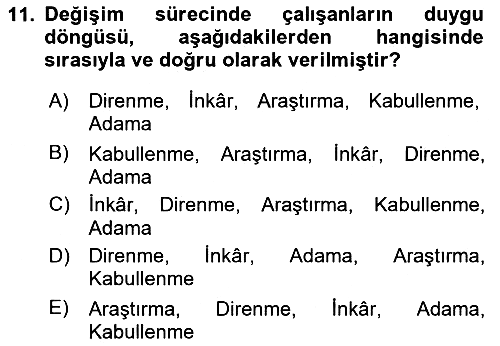 Çağrı Merkezinde Hizmet 2022-2023 Ara Sınav - 11. soru