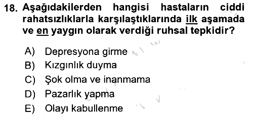 Çatışma ve Stres Yönetimi 2 2021-2022 Ara Sınav - 18. soru