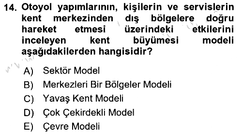 Davranış Bilimleri 1 2024-2025 Dönem Sonu Sınavı - 14. soru