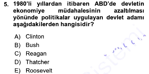 Endüstri İlişkileri 2015-2016 Dönem Sonu Sınavı - 5. soru