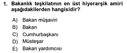 İdare Hukuku 2023-2024 Dönem Sonu Sınavı - 1. soru
