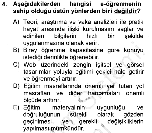 İnsan Kaynakları Yönetimi 2012-2013 Dönem Sonu Sınavı - 4. soru