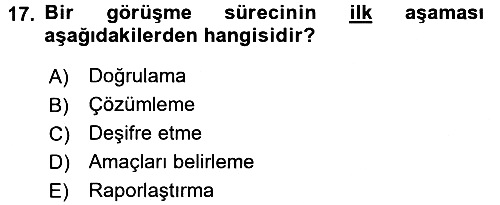 Çocukları Tanıma Ve Değerlendirme 2016-2017 Ara Sınav - 17. soru