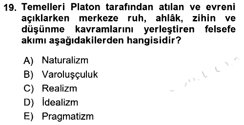 Eğitim Bilimine Giriş 2023-2024 Ara Sınav - 19. soru