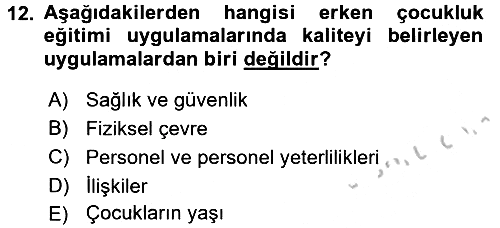 Kurum Uygulamaları 2016-2017 Ara Sınav - 12. soru