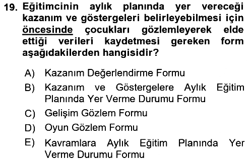 Kurum Uygulamaları 2016-2017 Ara Sınav - 19. soru