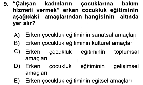 Kurum Uygulamaları 2017-2018 Ara Sınav - 9. soru