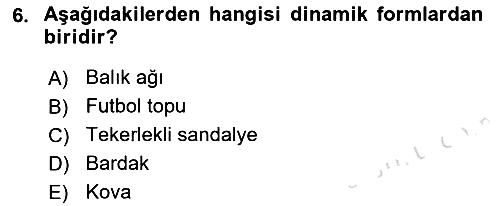 Bilgisayar Destekli Temel Tasarım 2023-2024 Ara Sınav - 6. soru
