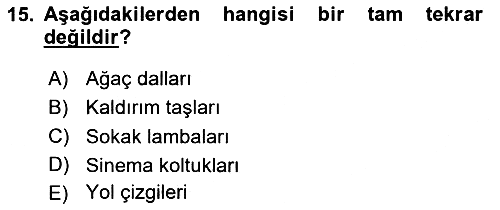 Bilgisayar Destekli Temel Tasarım 2025-2026 Ara Sınav - 15. soru