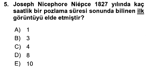 Fotogrametri 2024-2025 Ara Sınav - 5. soru