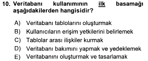 Konumsal Veritabanı 1 2017-2018 Ara Sınav - 10. soru