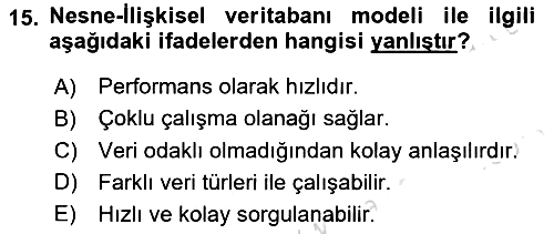 Konumsal Veritabanı 1 2024-2025 Ara Sınav - 15. soru