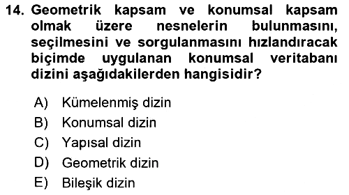 Konumsal Veritabanı 1 2025-2026 Ara Sınav - 14. soru
