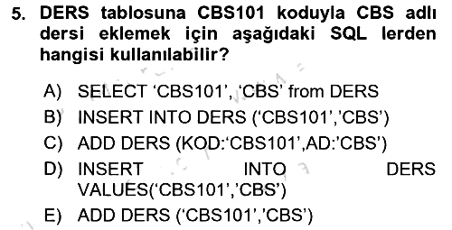 Konumsal Veritabanı 1 2023-2024 Dönem Sonu Sınavı - 5. soru