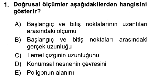 Konumsal Veritabanı 2 2024-2025 Dönem Sonu Sınavı - 1. soru
