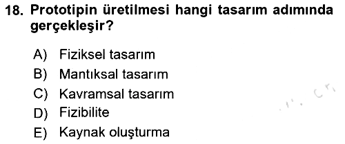 Konumsal Veritabanı 2 2023-2024 Yaz Okulu Sınavı - 18. soru