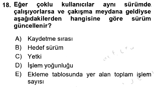 Konumsal Veritabanı 2 2024-2025 Yaz Okulu Sınavı - 18. soru