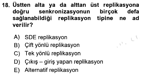 Konumsal Veritabanı 2 2025-2026 Yaz Okulu Sınavı - 18. soru