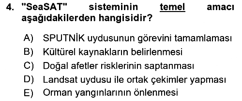 Uzaktan Algılama 2018-2019 Ara Sınav - 4. soru