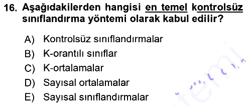 Uzaktan Algılama 2015-2016 Dönem Sonu Sınavı - 16. soru