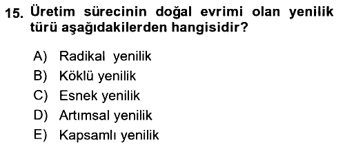 Dünya Ekonomisi 2022-2023 Ara Sınav - 15. soru