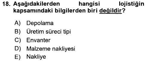 Elektronik Ticaret 2015-2016 Dönem Sonu Sınavı - 18. soru