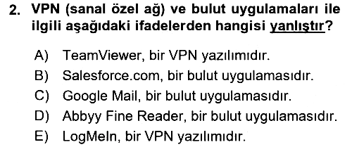 Uluslararası Lojistik 2017-2018 3 Ders Sınavı - 2. soru