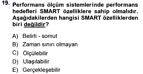 Uluslararası Lojistik 2013-2014 Dönem Sonu Sınavı - 19. soru