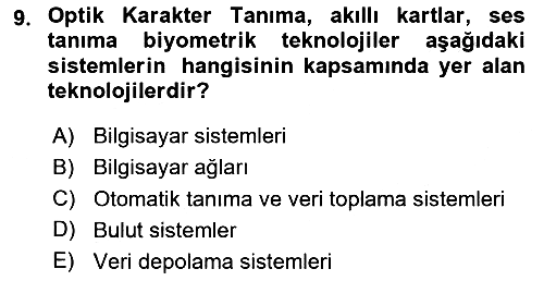 Uluslararası Lojistik 2024-2025 Dönem Sonu Sınavı - 9. soru