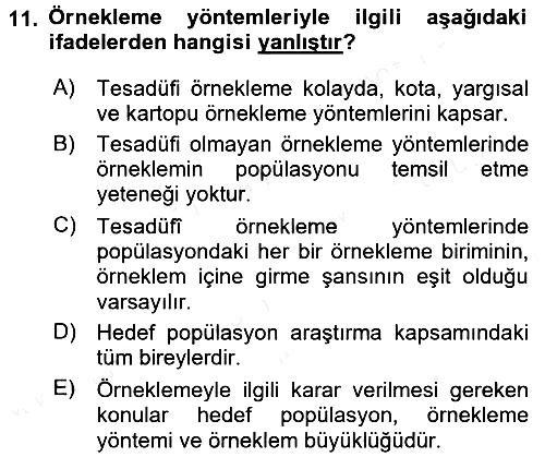 Uluslararası Pazarlama 2015-2016 Ara Sınav - 11. soru