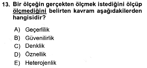 Uluslararası Pazarlama 2017-2018 Ara Sınav - 13. soru