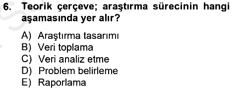 Uluslararası Pazarlama 2012-2013 Dönem Sonu Sınavı - 6. soru