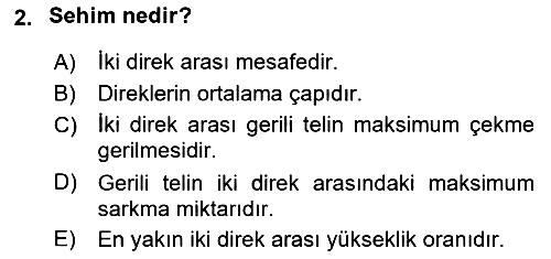 Elektrik Enerjisi Üretimi, İletimi Ve Dağıtımı 2019-2020 Dönem Sonu Sınavı - 2. soru