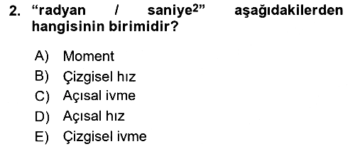 Elektrik Makinaları 2016-2017 3 Ders Sınavı - 2. soru