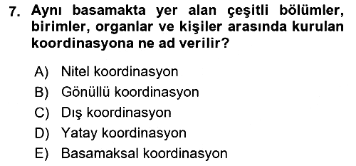 Bina ve Site Yöneticiliği 2017-2018 Ara Sınav - 7. soru