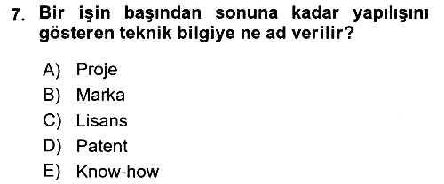 Bina ve Site Yöneticiliği 2024-2025 Ara Sınav - 7. soru