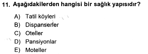 Bina ve Yapım Bilgisi 2017-2018 Ara Sınav - 11. soru
