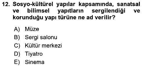 Bina ve Yapım Bilgisi 2017-2018 Ara Sınav - 12. soru