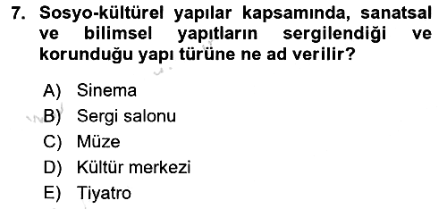 Bina ve Yapım Bilgisi 2021-2022 Dönem Sonu Sınavı - 7. soru