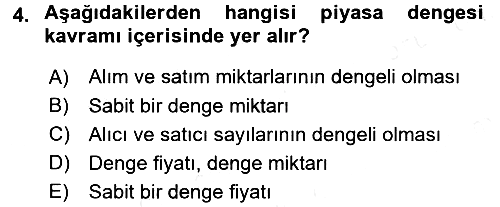 Gayrimenkul Ekonomisi 2015-2016 Ara Sınav - 4. soru