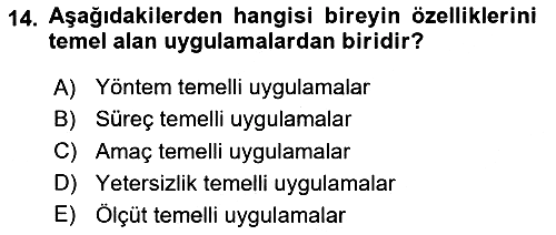 İletişim ve Alternatif İletişim Sistemleri 2023-2024 Yaz Okulu Sınavı - 14. soru