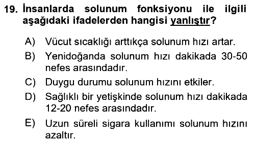 Temel Bakım ve Rehabilitasyon 1 2023-2024 Ara Sınav - 19. soru