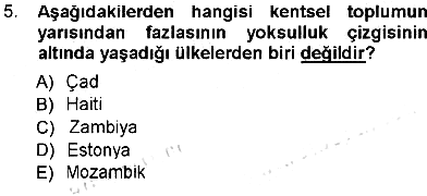 Aile Ekonomisi 2012-2013 Ara Sınav - 5. soru