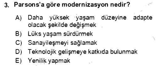 Aile Ekonomisi 2021-2022 Ara Sınav - 3. soru