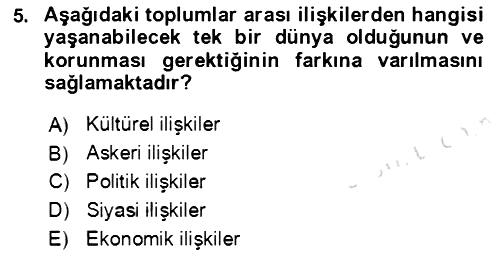 Aile Ekonomisi 2021-2022 Ara Sınav - 5. soru